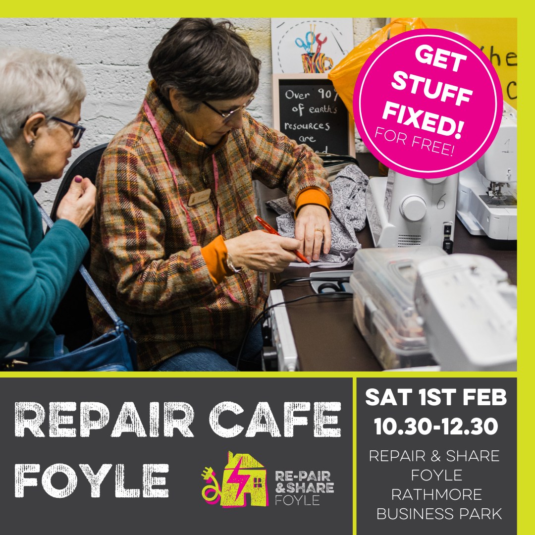 Repair Cafe Foyle poster